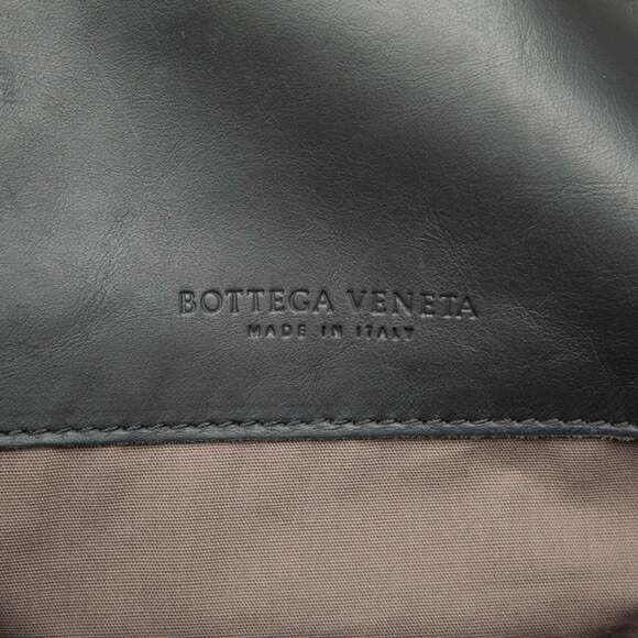 BOTTEGA VENETA Gray Leather Intrecciato Backpack main image 6
